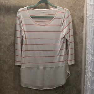 a.n.a Stripped Long-Sleeve